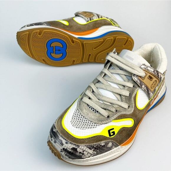 NIB Gucci Ultrapace sneakers size 37.5 - Picture 2 of 12